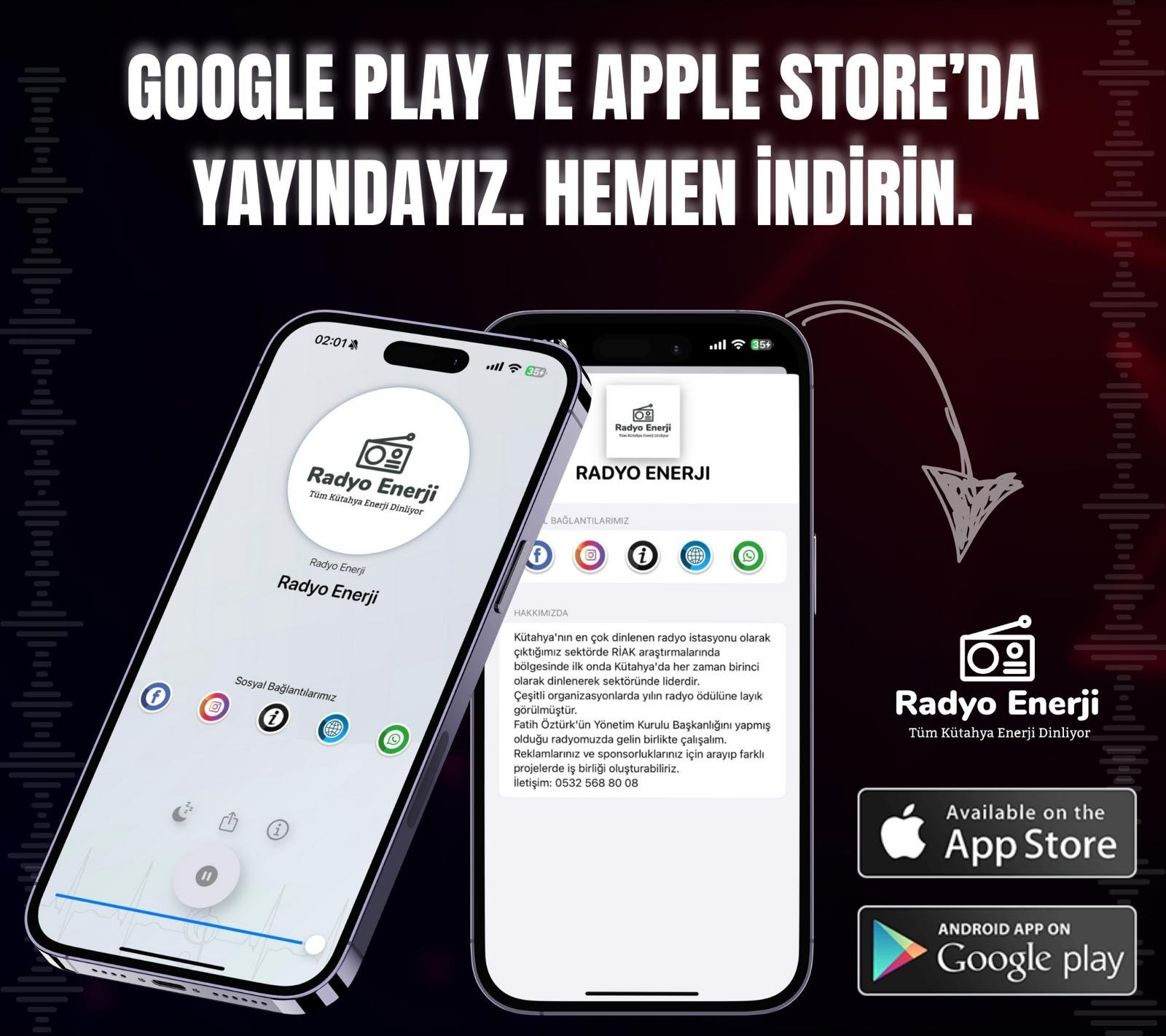 APPLE STORE VE GOOGLE PLAY YAYINDAYIZ